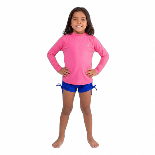 Short Puxar Infantil - 004 - ROYAL - frente