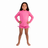 Short Puxar Infantil - 010 - ROSA PINK - frente