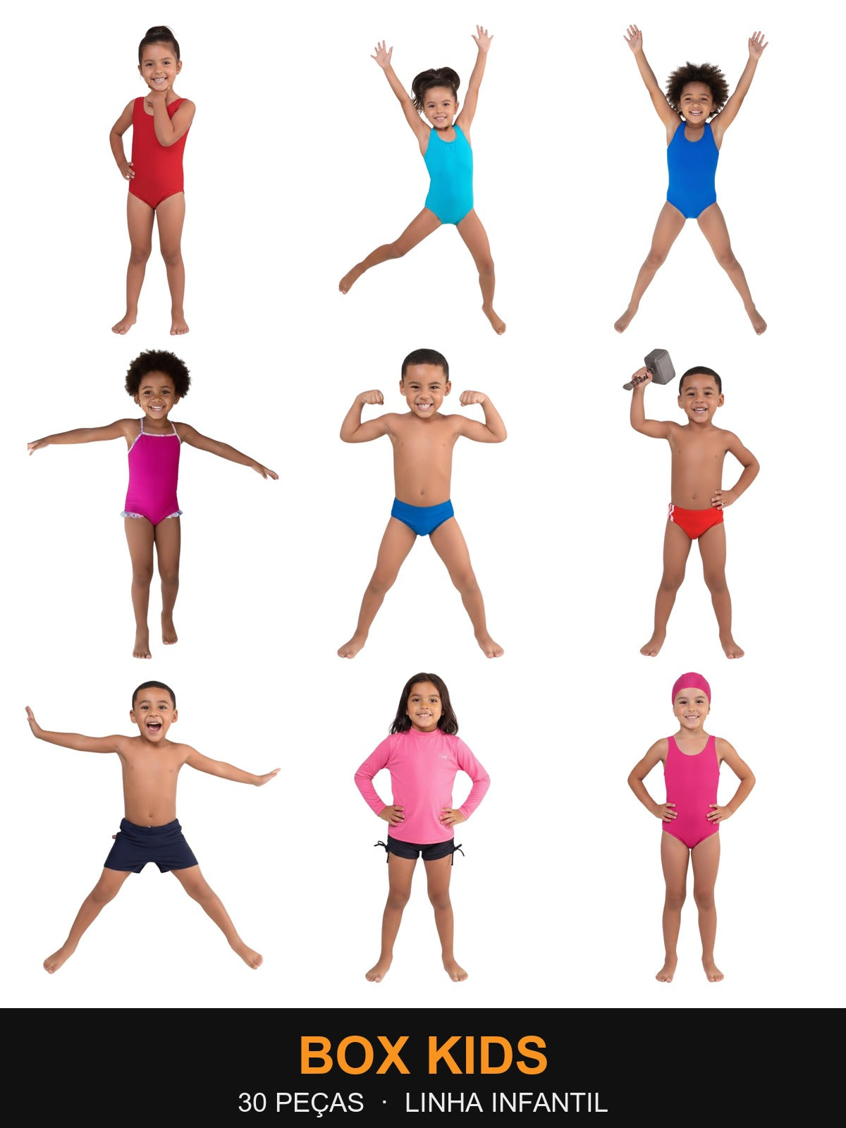 BOX Kids - mix da linha infantil Maclins