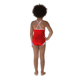 Maiô Ariel - 003 - VERMELHO - costas