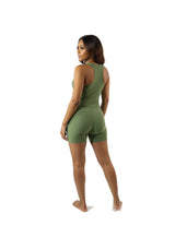 Macaquito Hidroginástica Justo - 023 - VERDE MILITAR - costas
